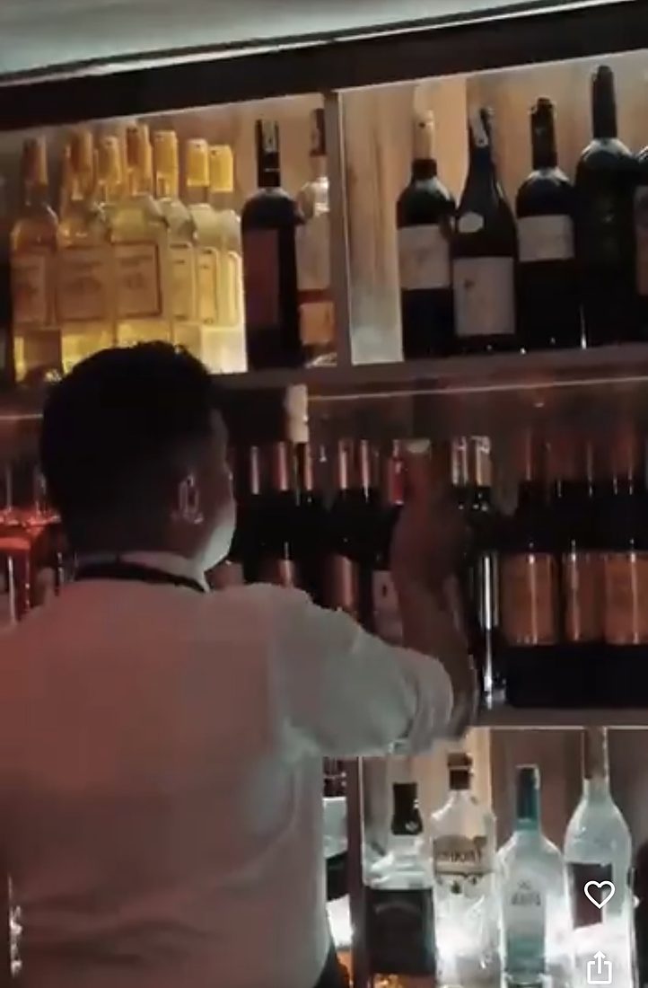 The bar